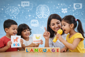 What is Language Development?: Key Stages and Their Impact on Your Child’s Growth at Samvedan Child Development Center